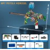 Pistola Mp7 hidrogel colores 2025