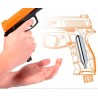 Pistola P2P HDP 50 Calibre .50 | Defensa Personal Traumática CO₂