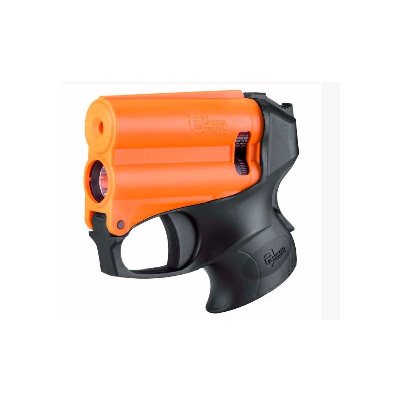 Pistola P2P PGS II Pepper Gel & Flashlight – Defensa Personal Compacta y Efectiva-promovedades