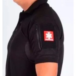 Playera Tactica tipo polo  manga corta