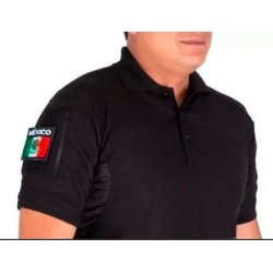 Playera Tactica tipo polo  manga corta