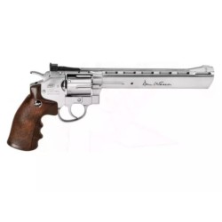 REVOLVER DAN WESSON PLATA 8″ CO2