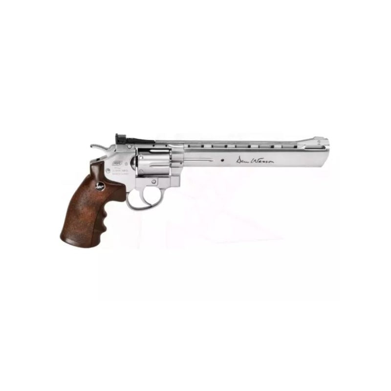 REVOLVER DAN WESSON PLATA 8″ CO2