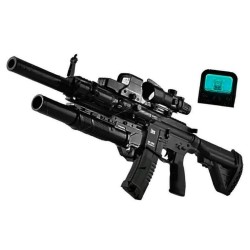 Rifle HK416 con lanzagranadas hidrogel