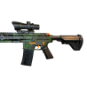 Rifle M416 CAMUFLAJE VERDE Hidrogel
