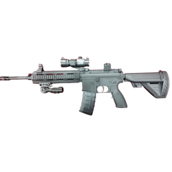 Rifle M416 hidrogel color negro mod  gelsoft
