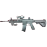 Rifle M416 hidrogel color negro mod  gelsoft
