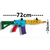 Rifle M4A1 LEGO hidrogel 2025