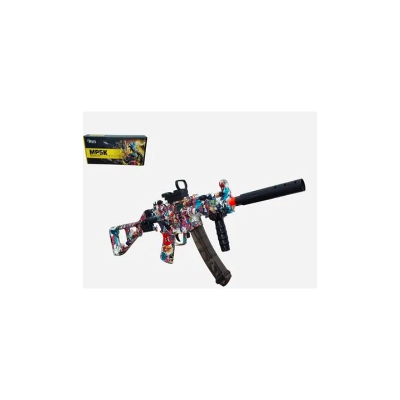 Rifle mp5 GRAFITTI COLORES hidrogel 2025