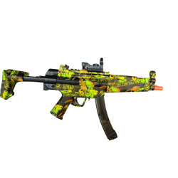 RIFLE MP5 GRAFITTI HIDROGEL