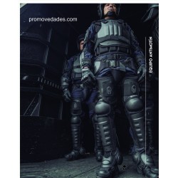 Traje ANTIMOTÍN completo