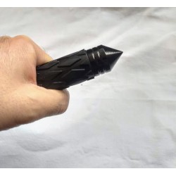 Bastón Retráctil 21″con Punta rompe Vidrios Dragon Fire