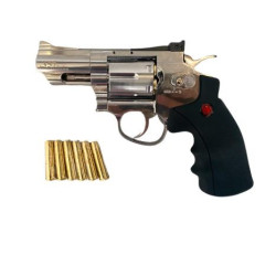 Revolver magnum .357 accurate full metal postas y diabolos 2026