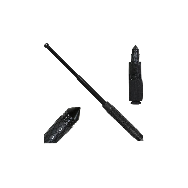 🔥 Bastón Retráctil 16" con Punta Rompe Vidrios 🔥 –  Dragon Fire 2026