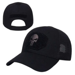 Gorra Tactica PUNISHER color negro