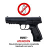 Pistola de Resorte PSM45 Calibre 4.5 mm BBs de Acero