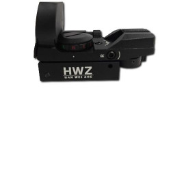 Mira Holográfica Reflex con Láser Punto Rojo y Verde | Riel Picatinny 20 mm