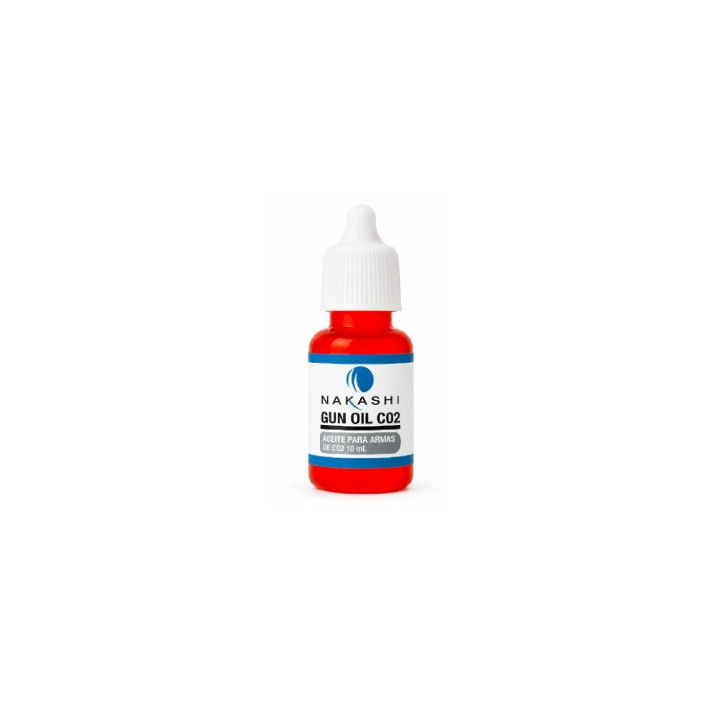 Aceite para Armas de CO₂ Nakashi Gun Oil Sintético 10 ml-PROMOVEDADES