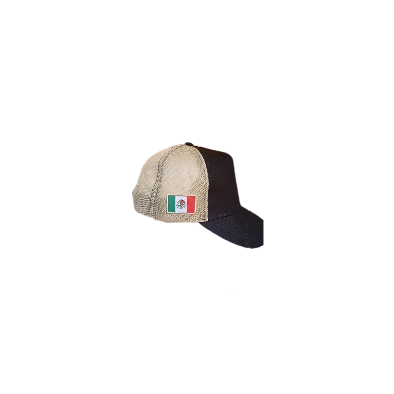 Gorra con bandera de mexico tipo TRUCKER-PROMOVEDADES