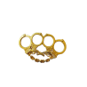Boxer o Puño americano con diseño PISTOLAS DORADO