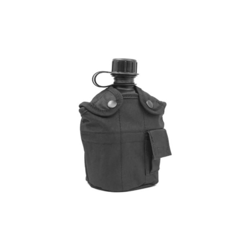 Cantimplora Táctica Militar + Vaso Taza Aluminio 1lt