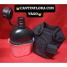 Cantimplora Táctica Militar + Vaso Taza Aluminio 1lt