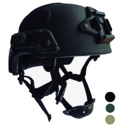 CASCO BALÍSTICO Y TACTICO NEGRO ( venta exclusiva fuerzas del orden )