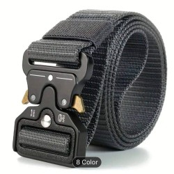 Cinturon tactico Hebilla de apertura rapida unisex