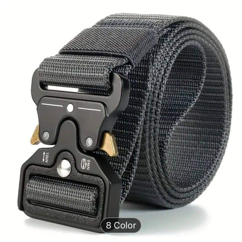 Cinturon tactico Hebilla de apertura rapida unisex