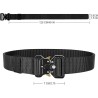 Cinturon tactico Hebilla de apertura rapida unisex