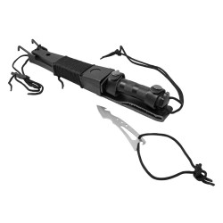 Cuchillo de supervivencia con accesorios