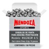 Diábolo magnum  4.5 de punta caja con 150 piezas Mendoza