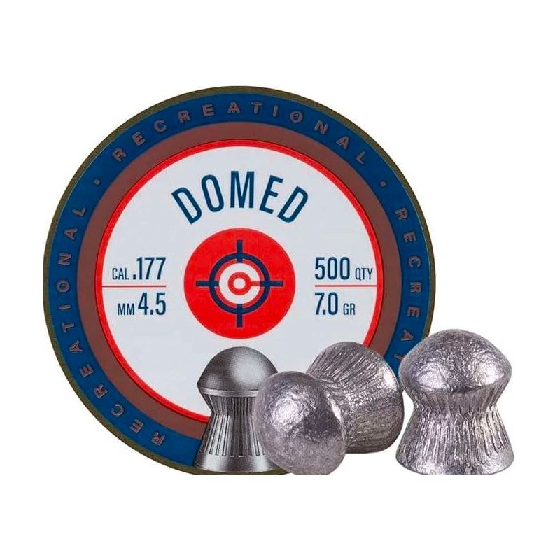 Diabolos CROSSMAN punta redonda 500 PZAS 4.5 mm