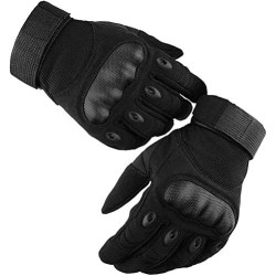 Guantes Tacticos Militares dedo completo touch negros