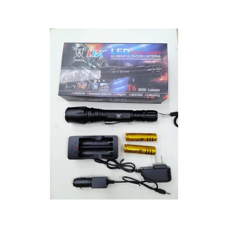 Linterna T6 3000 LUMS MOD DT808-79
