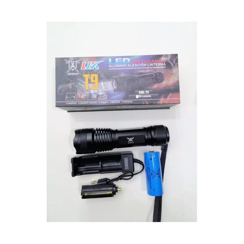Linterna T9 mod DT808-12