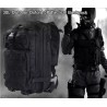 Mochila táctica Back pack color negro