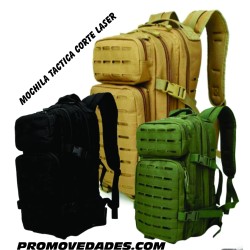 Mochila Táctica COMBATE corte laser