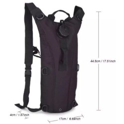 Mochila táctica de hidratación 3 lt