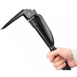 Pala plegable para campismo con funda