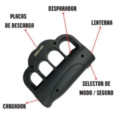 Paralizador tipo boxer o manopla stun-gun