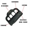 Paralizador tipo boxer o manopla stun-gun