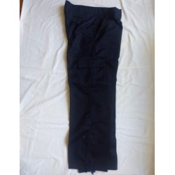 Pentalón Táctico Militar Tipo Cargo Azul
