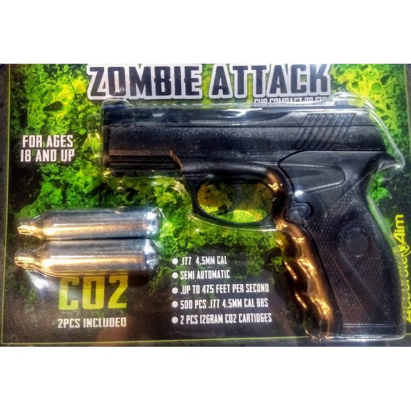 Pistola C11 ZOMBIE ATTACK co2