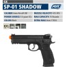 Pistola CZ SP-01 Shadow co2 6mm Airsoft