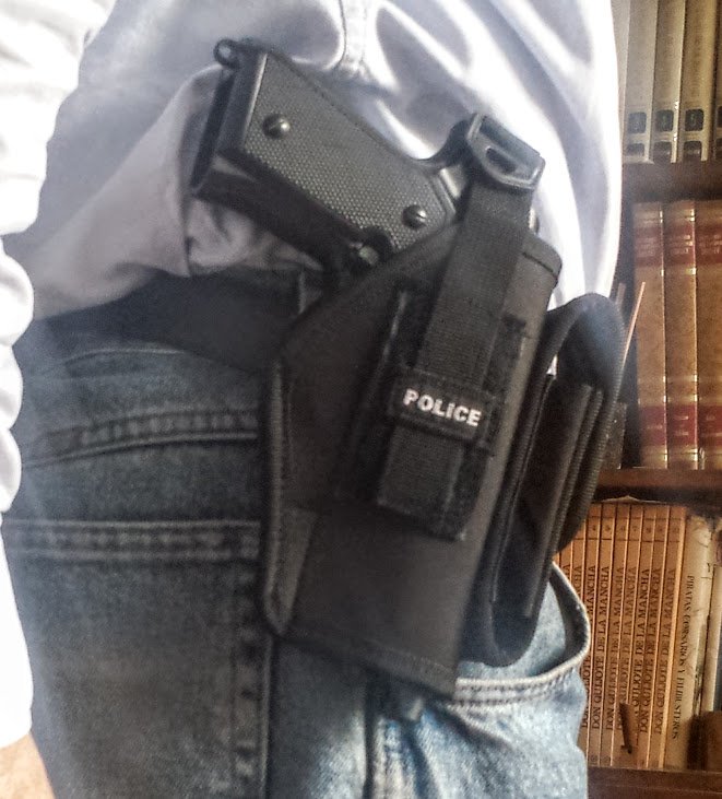 FUNDA PARA PISTOLA ( CINTURÓN )