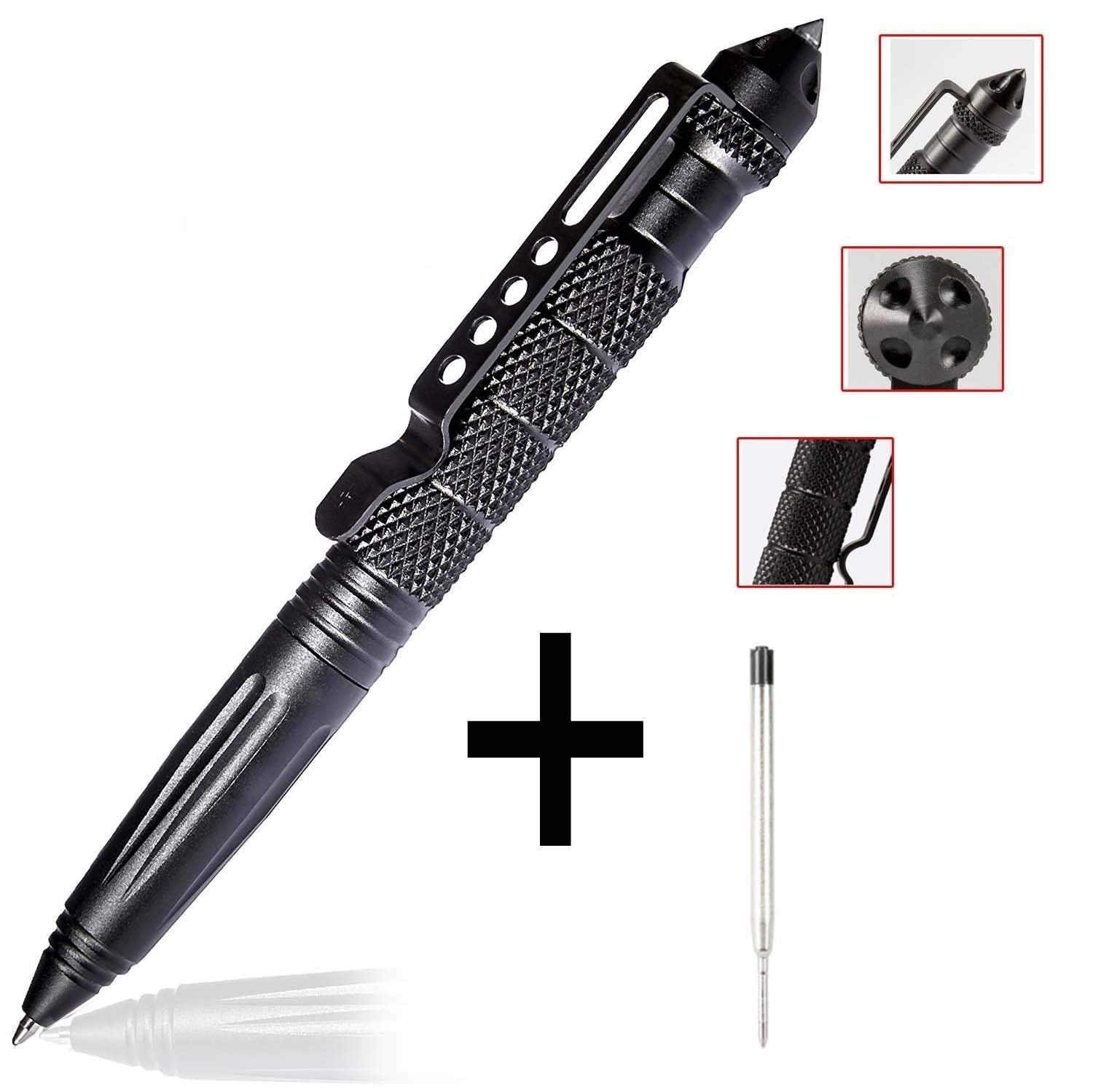 Pluma TACTICA para  Defensa Personal- tipo Kubotan