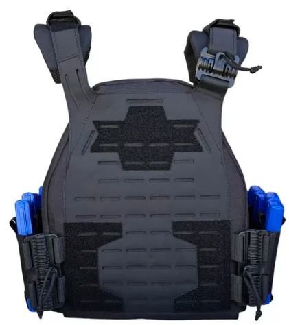 Chaleco Táctico Porta Placas Tipo Tac Bull con Liberación Rápida