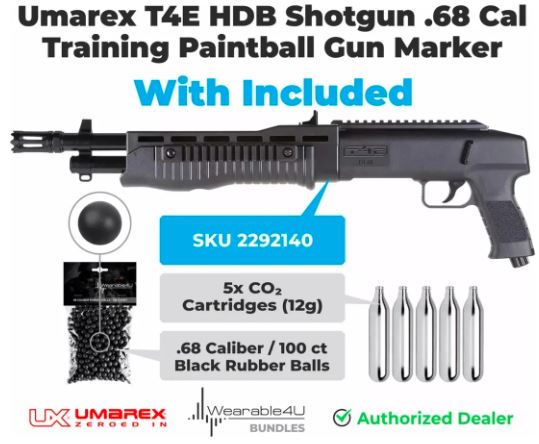 Escopeta Traumática Co2 Umarex Hdb68 2025