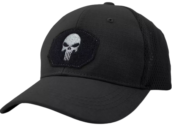 Gorra tactica diseño calavera porta parche unisex
